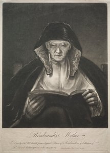 La madre di Rembrandt da James McArdell