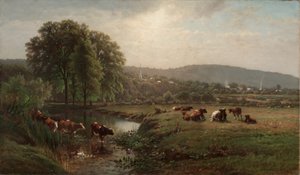 Mattina nel New England, 1873 da James McDougal Hart