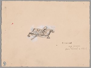 Un club su un cuscino da James McNeill Whistler