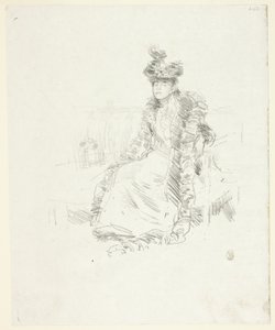 Una signora seduta da James Abbott McNeill Whistler