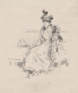 Una signora seduta da James Abbott McNeill Whistler