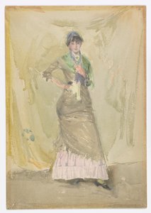 Una nota in verde da James Abbott McNeill Whistler