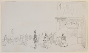 Un gruppo di figure su un