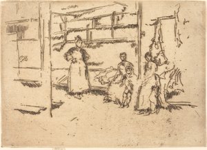 Dopo la vendita, Hounsditch da James Abbott McNeill Whistler