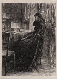 Illustrazione per <em>Il sermone di prova</em> da James Abbott McNeill Whistler