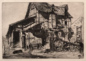 Un Appartamento Pericolante da James Abbott McNeill Whistler