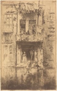 Balcone, Amsterdam da James Abbott McNeill Whistler