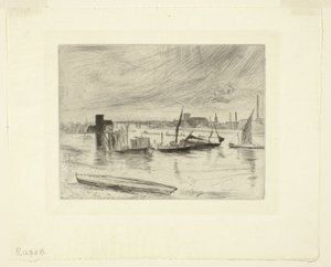 Alba a Battersea (Cadogan Pier) da James Abbott McNeill Whistler