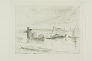 Alba a Battersea (Molo di Cadogan) da James Abbott McNeill Whistler