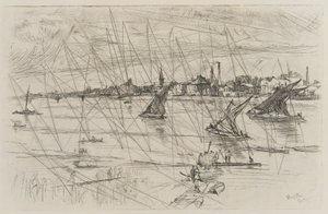 Battersea Reach da James Abbott McNeill Whistler