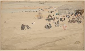 Scena di spiaggia da James McNeill Whistler