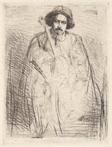 Becquet (Il violinista) da James Abbott McNeill Whistler