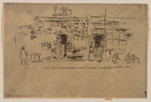 Gabbie per uccelli, Chelsea da James Abbott McNeill Whistler
