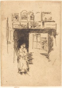 Gabbie per uccelli, Drury Lane da James Abbott McNeill Whistler