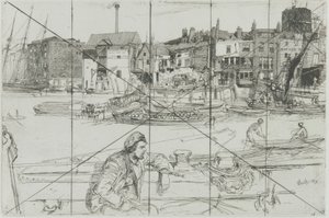 Molo del Leone Nero da James Abbott McNeill Whistler