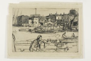 Molo del Leone Nero da James Abbott McNeill Whistler