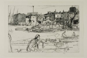 Molo del Leone Nero da James Abbott McNeill Whistler