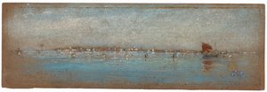 Blu e argento—Le isole, Venezia da James Abbott McNeill Whistler
