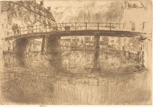 Ponte, Amsterdam da James Abbott McNeill Whistler