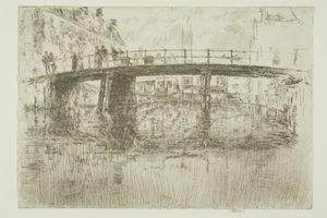 Ponte, Amsterdam da James Abbott McNeill Whistler