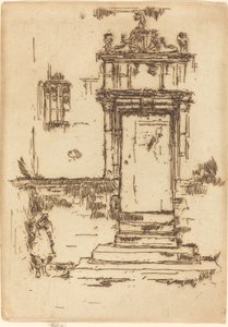 Portale della cappella, Montresor da James Abbott McNeill Whistler