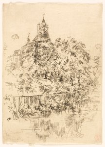 Château de Verneuil, Touraine da James McNeill Whistler