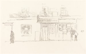 Negozi di Chelsea da James Abbott McNeill Whistler