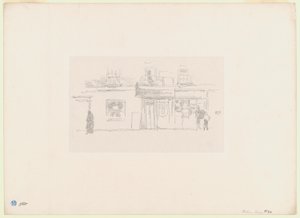 Negozi di Chelsea da James Abbott McNeill Whistler