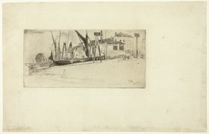Chelsea Wharf da James Abbott McNeill Whistler