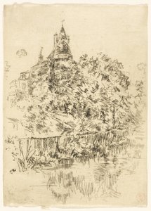 Château de Verneuil, Touraine da James Abbott McNeill Whistler
