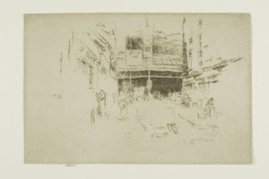 Scambio di vestiti, Houndsditch, n. 1 da James Abbott McNeill Whistler