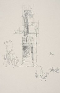 Galli e galline, Hôtel Colbert da James Abbott McNeill Whistler