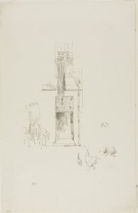 Galli e galline, Hôtel Colbert da James Abbott McNeill Whistler