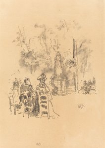 Conversazione sotto la statua, Giardini del Lussemburgo