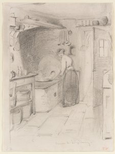 Cucina a Lutzelbourg da James Abbott McNeill Whistler
