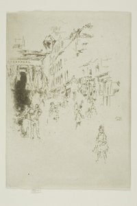 Cutler Street, Hounsditch da James Abbott McNeill Whistler