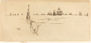 Abbassare la bandiera da James Abbott McNeill Whistler