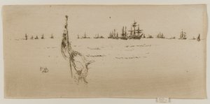 Abbassare la bandiera da James Abbott McNeill Whistler
