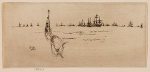 Abbassando la bandiera da James Abbott McNeill Whistler
