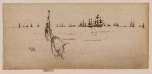 Immergere la bandiera da James McNeill Whistler
