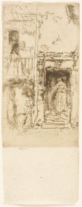 Porta, Scuderie - Loches da James Abbott McNeill Whistler