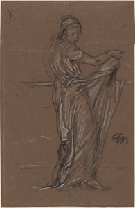 Figura femminile drappeggiata