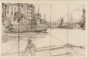 Eagle Wharf (Tyzac Whiteley e Co.) da James Abbott McNeill Whistler