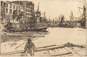 Eagle Wharf da James Abbott McNeill Whistler