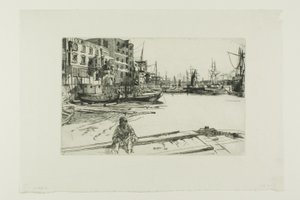 Eagle Wharf da James Abbott McNeill Whistler