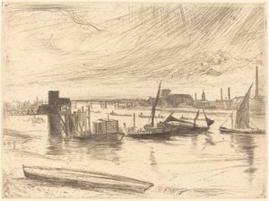 Mattina presto, Battersea da James Abbott McNeill Whistler