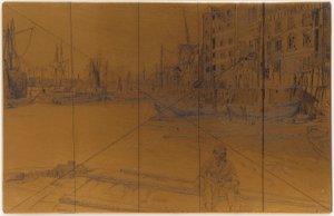 Lastra di Incisione: Eagle Wharf (Tyzac Whiteley and Co.)