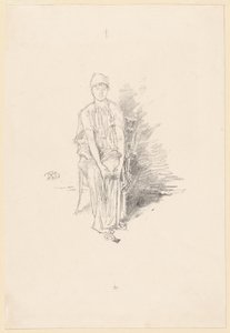 Studio di figura a colori da James Abbott McNeill Whistler