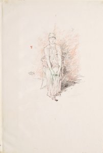 Studio di figura a colori da James McNeill Whistler