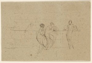 Figure da una ringhiera da James McNeill Whistler